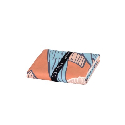 Πετσέτα Θαλάσσης Microfiber Flora Peach 80X160 Espree