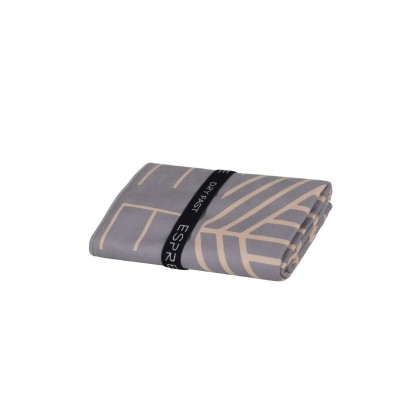 Πετσέτα Θαλάσσης Microfiber Glam Grey 80X160 Espree