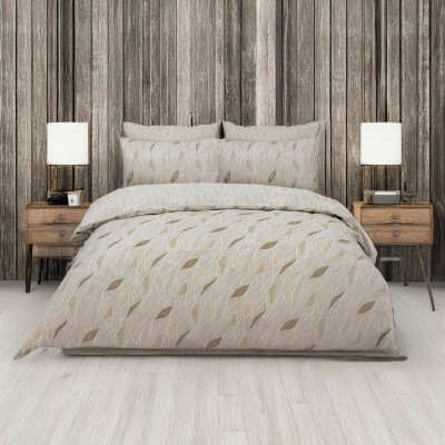 Σετ Σεντόνια Μονά Cypres Beige 3Τμχ Με Λάστιχο 100X200+35 Espree