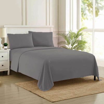 Σεντόνι Μεμονωμένο Υπέρδιπλο Solid Dark Grey 1Τμχ 240X270 Espree